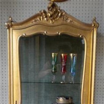 Mobile Vetrinetta dorata (Mobili Classici)