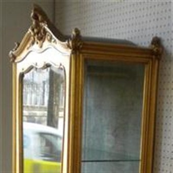 Mobile Vetrinetta dorata (Mobili Classici)