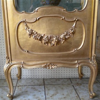 Mobile Vetrinetta dorata (Mobili Classici)